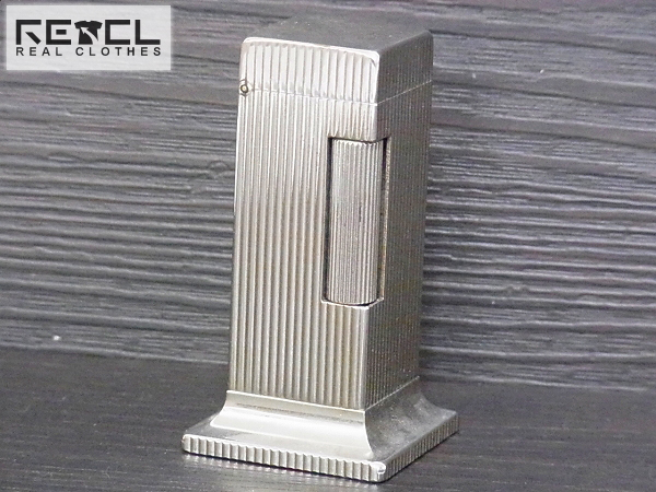 実際に弊社で買取させて頂いたDunhill/ダンヒル ストライプ 卓上型 ローラライト ライター