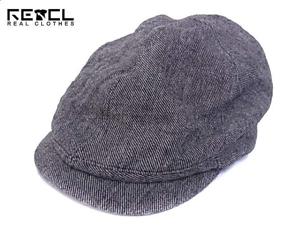 実際に弊社で買取させて頂いたCA4LA/カシラ 麻 ハンチング帽子 日本製 グレー系 メンズ