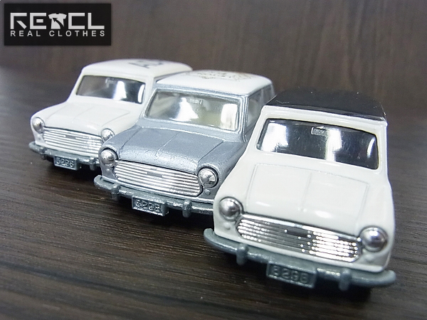実際に弊社で買取させて頂いたTOMICA/トミカ 日本製 ミニクーパー F-8-81等 1/50 3点セット