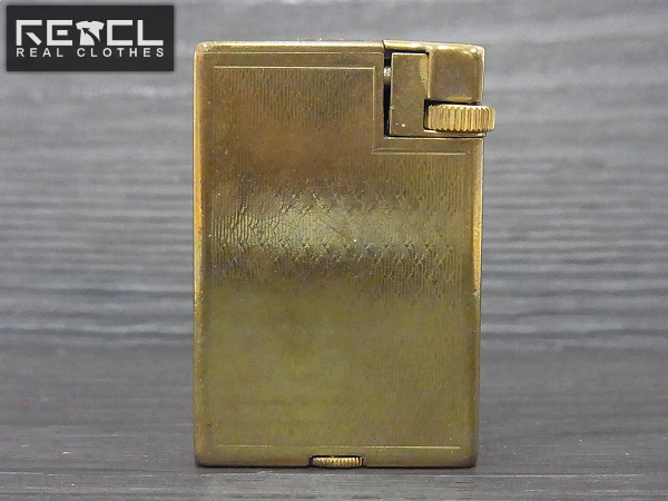 実際に弊社で買取させて頂いたdunhill London/ダンヒル ヴィンテージオイルライター 金