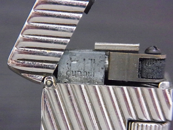 実際に弊社で買取させて頂いたDunhill/ダンヒル 卓上型ローラライト オイルライター シルバーの画像 4枚目