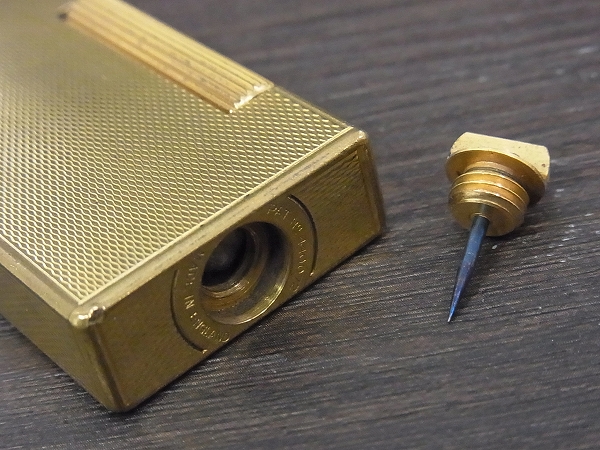 実際に弊社で買取させて頂いたdunhill/ダンヒル イングランド製 ビンテージ ガスライター 金の画像 7枚目