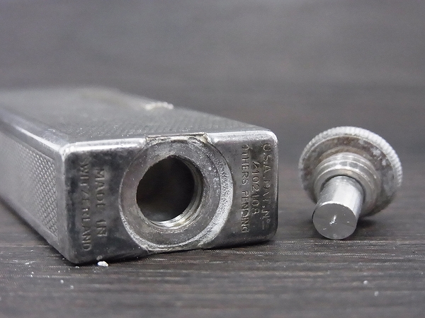 実際に弊社で買取させて頂いたDUNHILL LONDON/ダンヒル 1940年代頃 ビンテージライター 銀の画像 7枚目