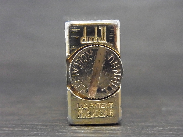 実際に弊社で買取させて頂いたダンヒル ヴィンテージ 1950年代頃 U.S.PATENT オイルライターの画像 2枚目