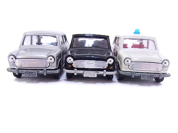 実際に弊社で買取させて頂いたトミカ 日本製BLMC ミニクーパー S/NO.F8/Mk-Ⅲ 3点セットの画像 1枚目