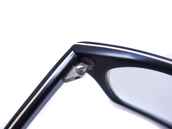 実際に弊社で買取させて頂いたHAKUSAN MEGANE/白山眼鏡 メガネフレーム フルリム 黒縁の画像 4枚目