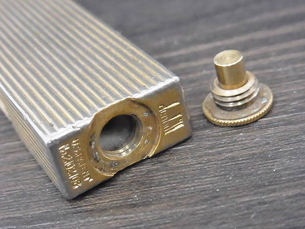 実際に弊社で買取させて頂いたdunhill/ダンヒル ビンテージライター 1950年代頃 ゴールドの画像 7枚目