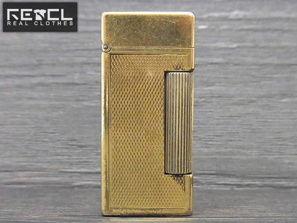 実際に弊社で買取させて頂いたdunhill London/ダンヒル ヴィンテージ オイルライター 金
