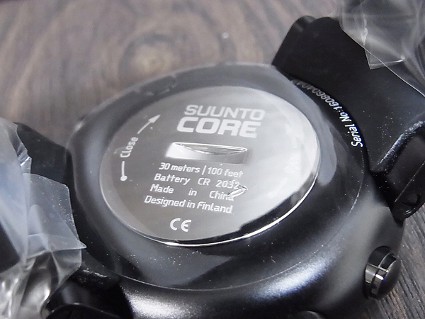 実際に弊社で買取させて頂いたSUUNTO/スント[5万↑]コア・ディープブラック/SS018734000の画像 4枚目