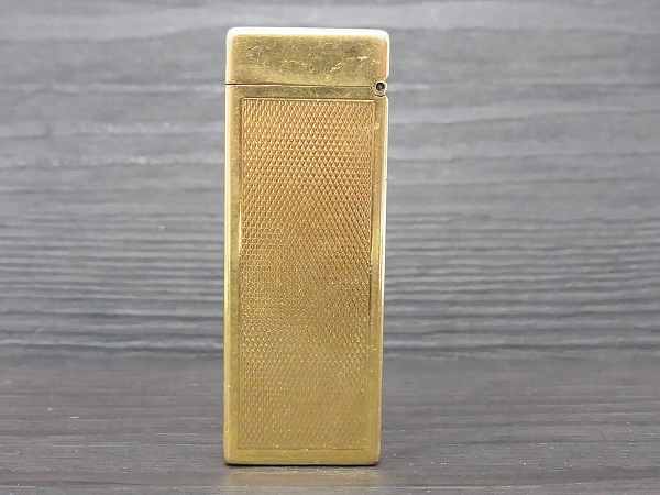 実際に弊社で買取させて頂いたDUNHILL/ダンヒル ROLLALITE 1940s ビンテージライター 金の画像 1枚目