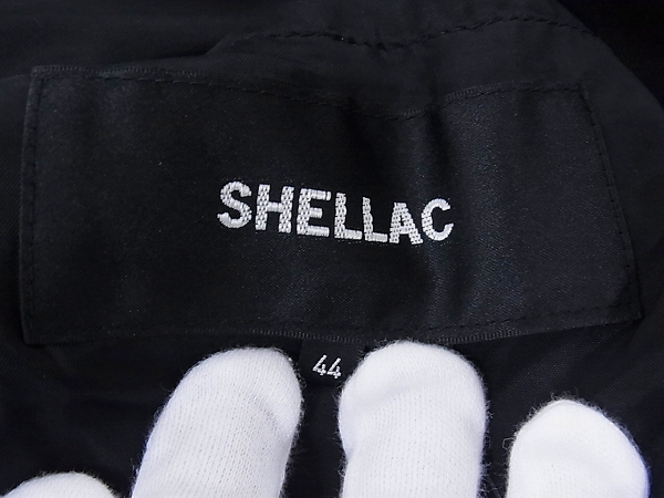 実際に弊社で買取させて頂いたSHELLAC/シェラック ジップアップミリタリージャケット/44の画像 2枚目