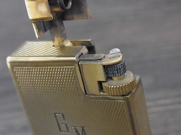 実際に弊社で買取させて頂いたdunhill/ダンヒル ROLLALITE　1940年代 ビンテージライター 金の画像 4枚目