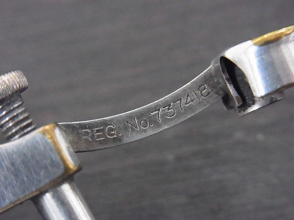 実際に弊社で買取させて頂いたダンヒル ビンテージ 1930年-40年 ダブルホイールライター 銀の画像 6枚目