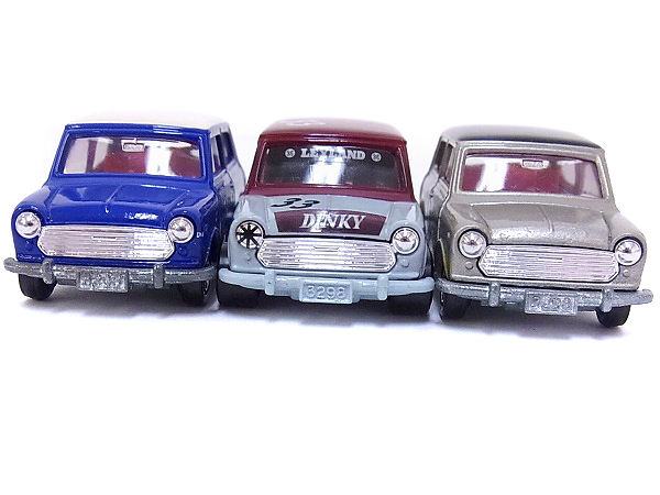 実際に弊社で買取させて頂いたトミカ 日本製BLMC ミニクーパー S/NO.F8/Mk-Ⅲ 3点セットの画像 1枚目