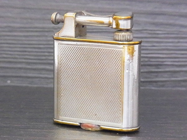 実際に弊社で買取させて頂いたdunhill/ダンヒル UNIQUE ビンテージ ダブルホイールライターの画像 1枚目