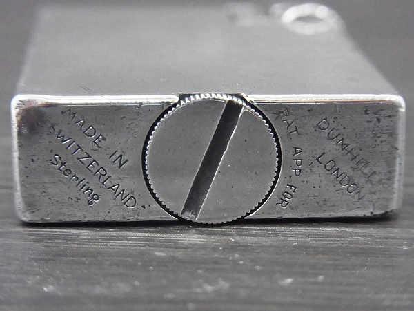 実際に弊社で買取させて頂いたdunhill London/ダンヒル ヴィンテージライター スターリングの画像 2枚目