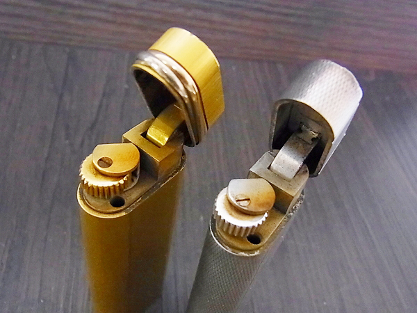 実際に弊社で買取させて頂いたCartier paris/カルティエ パリス ガスライター 丸型 2点セットの画像 2枚目