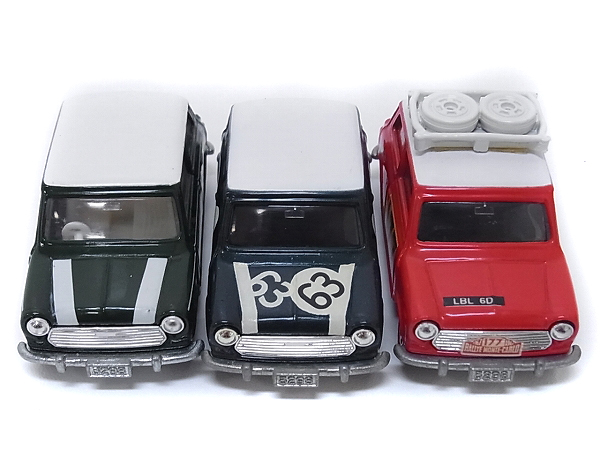 実際に弊社で買取させて頂いたtomica/トミカ ミニクーパーTYPE No.F8 1/50 1979 3点セットの画像 1枚目