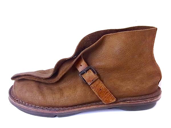 実際に弊社で買取させて頂いたTRIPPEN/トリッペン モンクシューズ レザー 靴 ブラウン/41の画像 5枚目