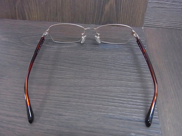 実際に弊社で買取させて頂いたBVLGARI/ブルガリ スクエア型 眼鏡/メガネフレーム BV1044Tの画像 2枚目