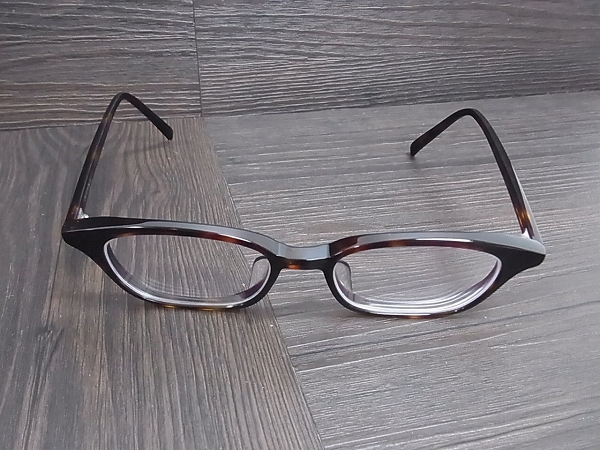 実際に弊社で買取させて頂いたHAKUSAN MEGANE/白山眼鏡 ウエリントン フルリム 眼鏡フレームの画像 1枚目