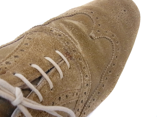 実際に弊社で買取させて頂いたEdward Green/エドワードグリーン 202 ウィング ベージュ 8-1/2の画像 8枚目
