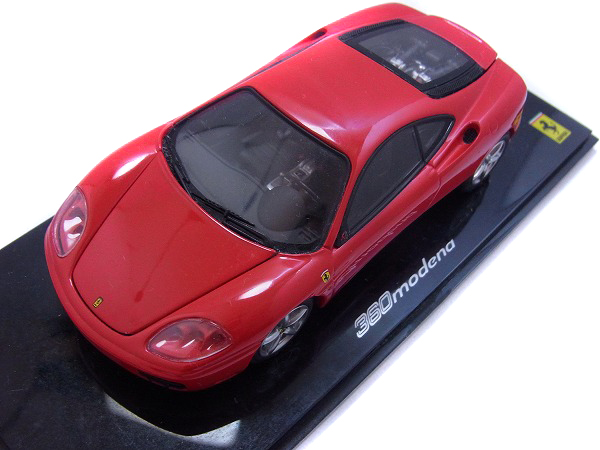 実際に弊社で買取させて頂いたKYOSHO/京商 フェラーリ 360 Modena/モデナ レッド 1/43の画像 1枚目