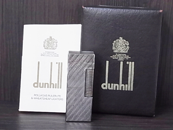 実際に弊社で買取させて頂いたdunhill/ダンヒル 全面加工 ローラーガス ライター シルバーの画像 7枚目