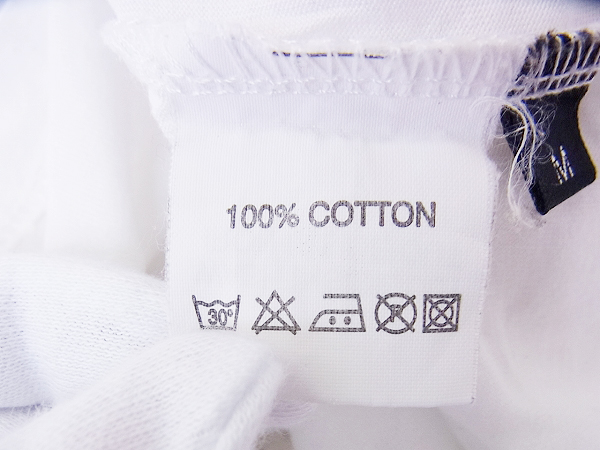 実際に弊社で買取させて頂いたKKRISVANASSCHE/クリスヴァンアッシュ プリント半袖Tシャツ Mの画像 4枚目