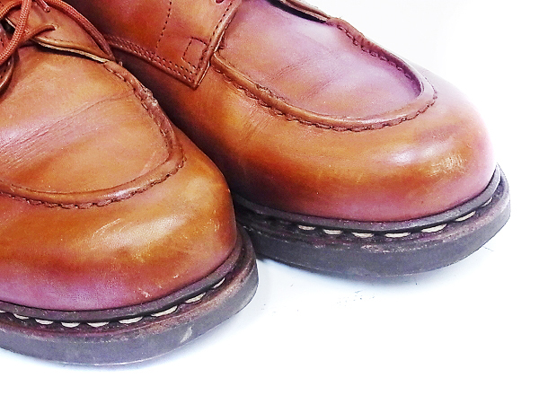 実際に弊社で買取させて頂いたPARABOOT/パラブーツ CHAMBORD/シャンボード シューズ 茶 5.5の画像 8枚目