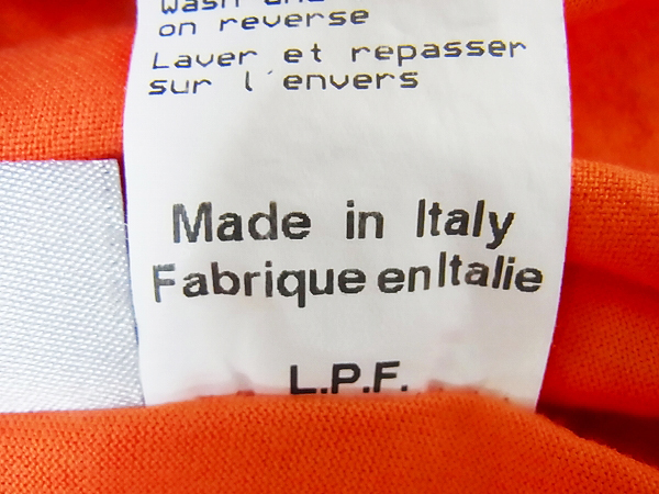 実際に弊社で買取させて頂いたルシアンペラフィネ ファイヤースカルプリント長袖カットソー Mの画像 5枚目