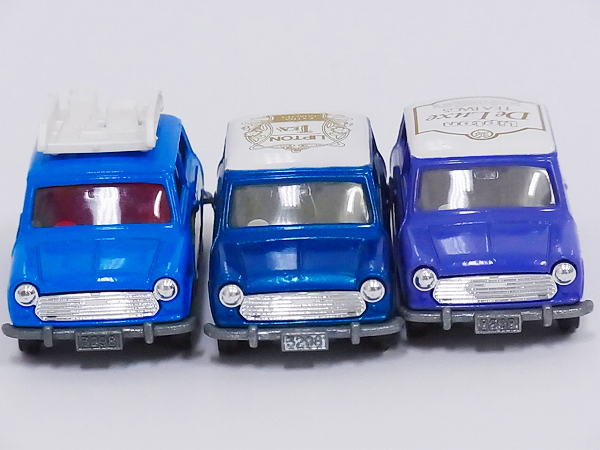 実際に弊社で買取させて頂いたトミカ MINI COOPER S/ミニクーパーS Lipton DeLuxe 他/3点SETの画像 1枚目