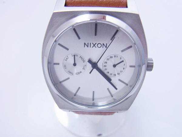 実際に弊社で買取させて頂いたNIXON/ニクソン TIME TELLER DELUXE LEATHER A927 2310の画像 1枚目