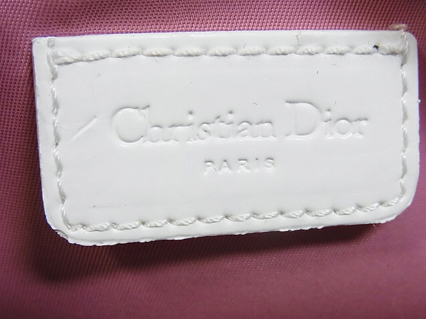 実際に弊社で買取させて頂いたChristian Dior/ディオール トロッター柄 ポーチ/BOX 2点セットの画像 7枚目