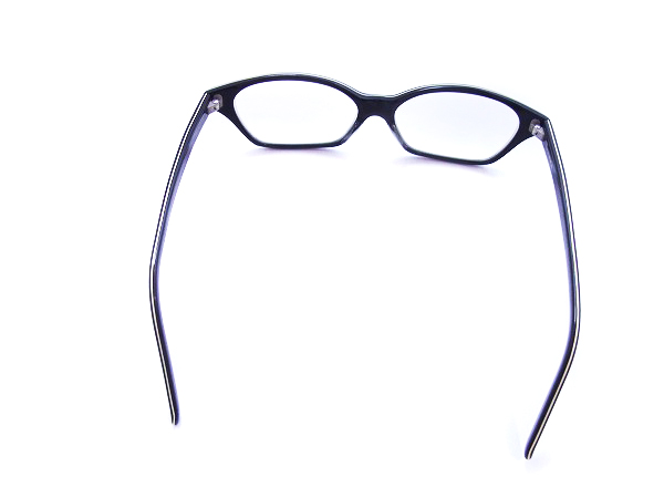 実際に弊社で買取させて頂いたHAKUSAN MEGANE/白山眼鏡 メガネフレーム フルリム 黒縁の画像 2枚目