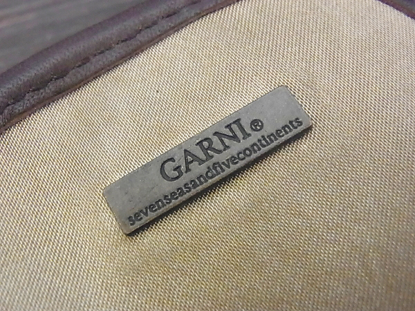 実際に弊社で買取させて頂いたGARNI/ガルニ ラウンドジップ コインケース/小銭入れ 茶系の画像 5枚目