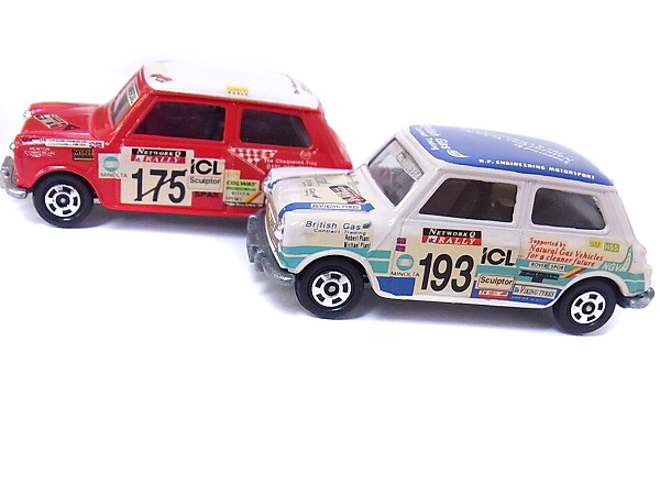 実際に弊社で買取させて頂いたトミカ 日本製BLMC ミニクーパー S/NO.F8/Mk-Ⅲ 3点セットの画像 4枚目