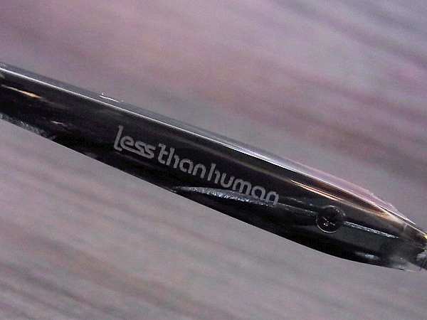 実際に弊社で買取させて頂いたレスザンヒューマン Andrei.C メガネフレーム スクエア型 銀の画像 4枚目