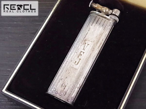 実際に弊社で買取させて頂いたdunhill/ダンヒル SYLPH VFJ刻印 オールド オイルライター