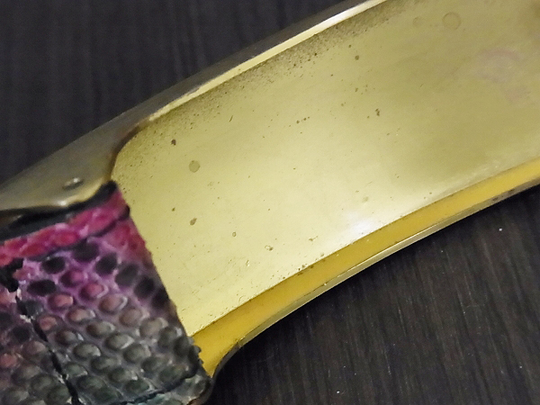 実際に弊社で買取させて頂いたHYSTERICS/ヒステリックス ベルト ピンバックル 蛇柄の画像 5枚目