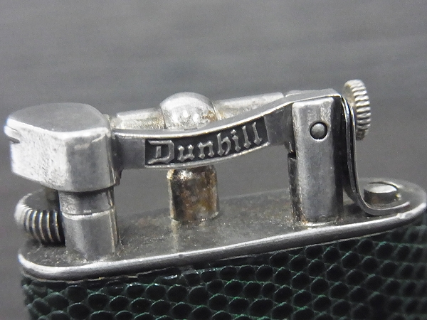 実際に弊社で買取させて頂いたダンヒル 革張り スターリング 1920年代頃 ビンテージライターの画像 4枚目