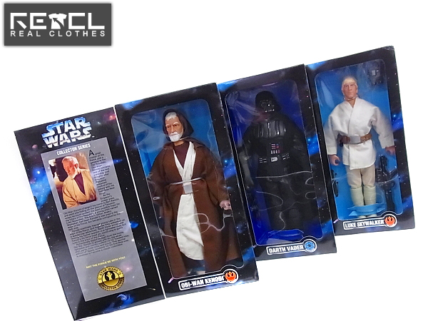 実際に弊社で買取させて頂いたKENNER/STAR WARS ルーク ダースベイダー オビ-ワン /3点SET