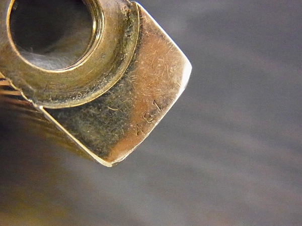 実際に弊社で買取させて頂いたダンヒル ビンテージ 14K ストライプ ショートローラライトの画像 6枚目