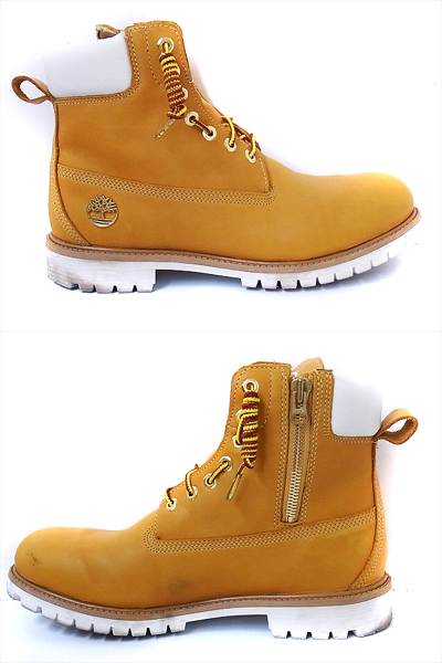 実際に弊社で買取させて頂いたSTUSSY×Timberland プレミアムジップブーツ ウィート6237A/28.5の画像 2枚目