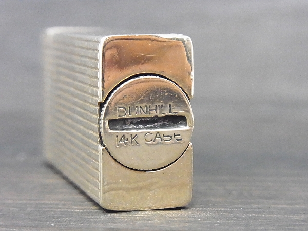 実際に弊社で買取させて頂いたdunhill/ダンヒル ヴィンテージ 14K CASE リキッド・ライターの画像 2枚目