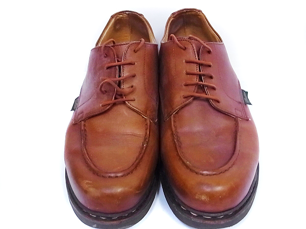 実際に弊社で買取させて頂いたPARABOOT/パラブーツ CHAMBORD/シャンボード シューズ 茶 5.5の画像 1枚目