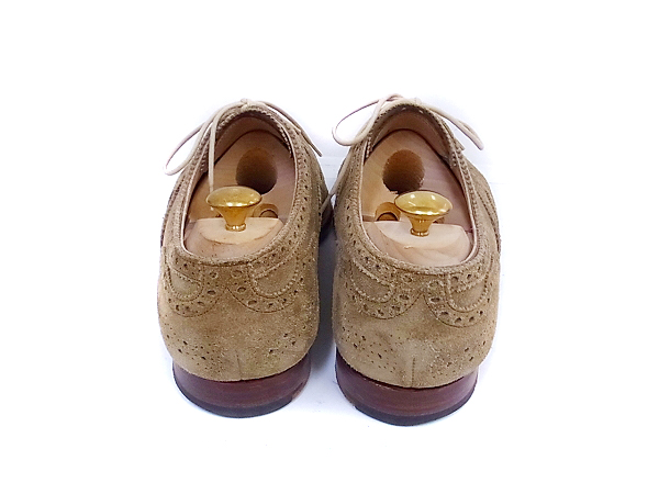 実際に弊社で買取させて頂いたEdward Green/エドワードグリーン 202 ウィング ベージュ 8-1/2の画像 2枚目