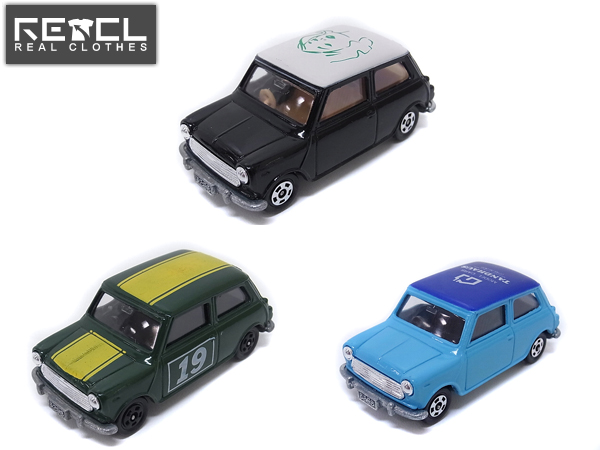 実際に弊社で買取させて頂いたトミカ 日本製ミニクーパーS/Mk-Ⅲ 1/50 タントハウス他 3点