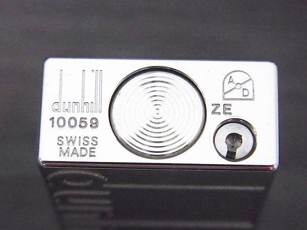 実際に弊社で買取させて頂いたdunhill/ダンヒル ローラーガスライター ロゴ入り シルバーの画像 6枚目