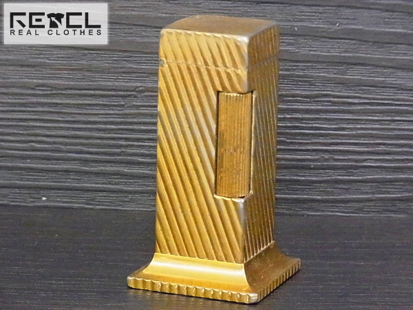 実際に弊社で買取させて頂いたDunhill/ダンヒル 卓上型ローラライト オイルライター ゴールド